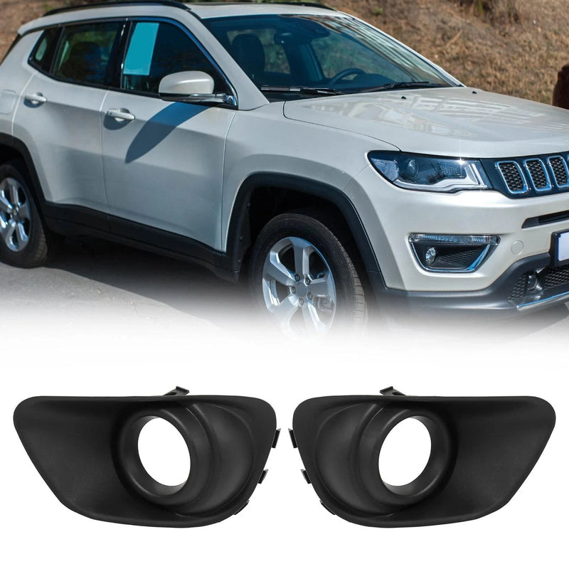 Jeep Compass Fog Light Grille Covers (2007-2017)