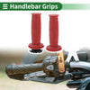 7/8" 22mm Motorcycle Hand Grips End Grips TPU Dark Red