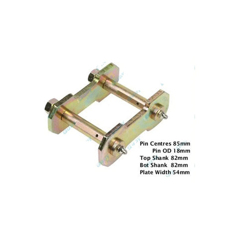 Nissan Patrol GQ 1988-1999 4X4 Utility 2 Front or Rear Leaf Spring Shackles