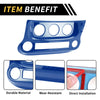 Jeep Wrangler JK JKU (2011-2017) Blue AC Switch Button Control Cover Trim