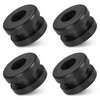 Rubber Heel Guard Grommets x4 Yamaha YFM350X YFZ350 YFS200 (1986–2006)