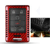 Cadillac Chevrolet C7 Red Carbon Fiber Key Fob Cover (2014-2019)