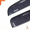 Holden Colorado RC Dual Cab Door Visors Weathershields (2008-2012)