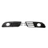 Audi A6 C7 Black Front Bumper Fog Light Grille (2012-2015)