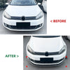 VW Golf 6 MK6 Gloss Black Front Bumper Lip (2008-2012)