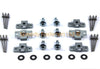 Moto Carenado Dzus Fijaciones Plata Posi Cabeza 17mm x6