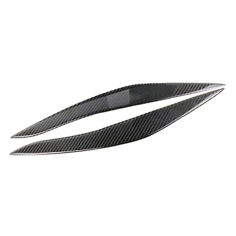 BMW 5 Series Carbon Fiber Headlight Eyelid Covers (2011-2017)