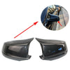 BMW 5 Series Carbon Fiber Mirror Cover Caps (2010-2013)