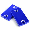 Suzuki Bandit 1250 / S / F 2 x Front Brake Fluid Reservoir Caps Blue (07-16)