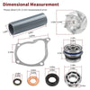Polaris Xplorer ATP Water Pump Seal Rebuild Kit Impeller Driver (2003–2009)