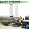 Make Model Grips / 25mm / Motorcycle Hand Grips TPU White Stripe Pattern