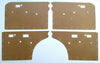 Mercedes-Benz W108 2 x Door panels, door cards (1965–1972)