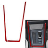 Volkswagen Golf 8 MK8 Inner Gear Shift Side Frame Trim Red (2021-2023)