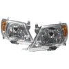 Toyota Hilux 05-08 Amber SR SR5 Workmate GGN KUN TGN HeadLights PAIR LH+RH