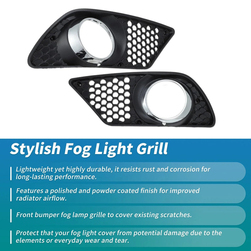 Mercedes Benz C230 C250 C300 C350 Fog Light Grill (2008-2015)