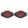 Car, Bus, Truck, Trailer Round 9 LED Side Marker Lights