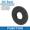 Make Model Oil Seal 5 x 25x62x5mm Black Rotary Shaft Nitrile Rubber
