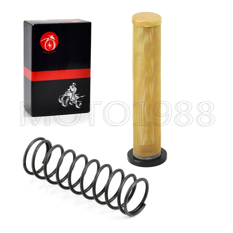 Kawasaki Vulcan Oil Filter Screen + CAP + Spring (1985–2009)
