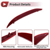 Kia Forte Rear Bumper Reflectors (2010-2013)