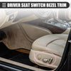 Buick Enclave Left Seat Track Cover Switch Bezel (2009–2017)
