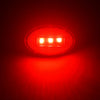 Car Bus Trailer Lorry Tractor Motorhome 3 x LED Oval Side Marker Lights