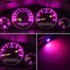 20 x Pink T5/T4.7 Neo Wedge LED Dashboard Light Bulbs