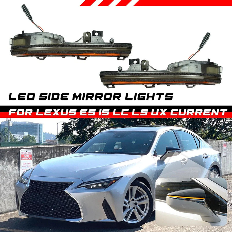 Lexus IS ES Dynamic LED Side Mirror Blinker Light (2021–2025)