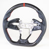 Honda Civic Flat Bottom Carbon Leather Steering Wheel (2016-2020)
