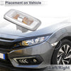 Nissan M35 Left/Right Side Marker Light Cover (2006-2007)