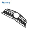 Mercedes-Benz GLK280 (2009) Chrome Silver Tone Front Upper Bumper Grille
