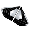BMW X4 Glossy Black Rear Window Louver Cover (2014-2018)