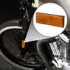 Bikes 4pcs 3.46x1.26 Universal Reflector Motorcycle Reflector Orange