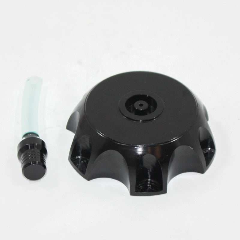 110cc 125cc PIT Trail Dirt Bike BLACK Alloy Gas Fuel Tank Cap + Breather