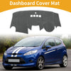 Ford Fiesta MK7 (2009-2017) Gray 1 Pc Dashboard Cover Mat