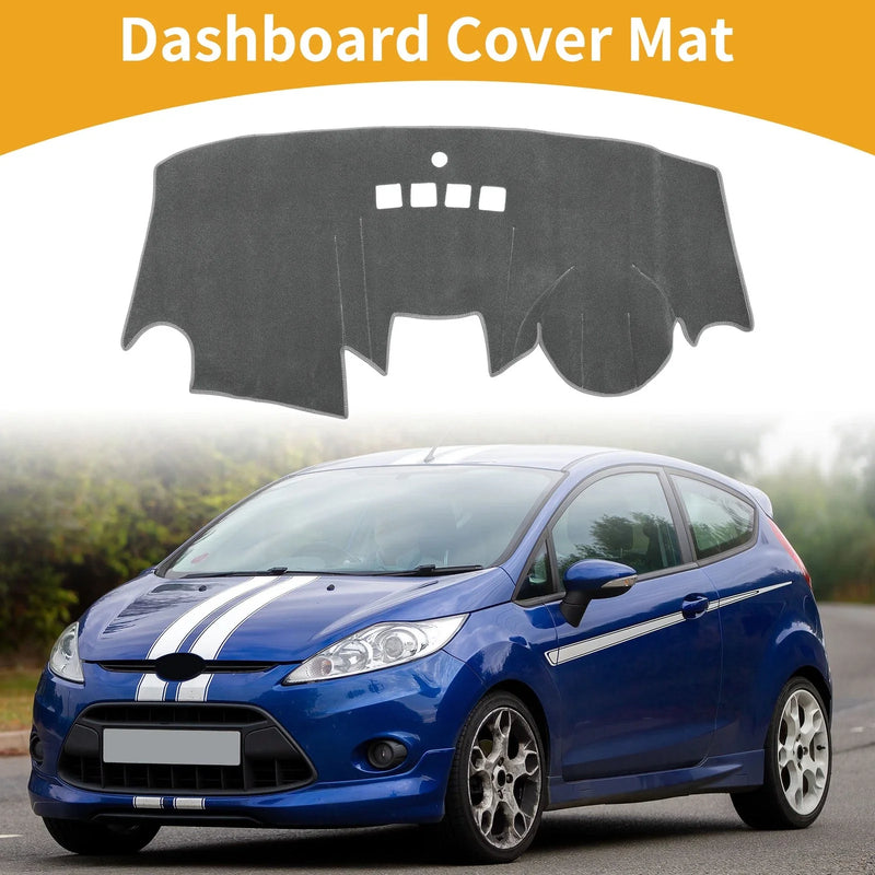 Ford Fiesta MK7 (2009-2017) Gray 1 Pc Dashboard Cover Mat