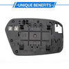 Ford Fusion Heated Left Driver Side Mirror Glass (2006-2010)