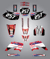 Honda CRF 450 Custom Graphic Kit - AUSSIE PRIDE (2004)