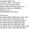 Aprilia RSV4 R 1000, Tuono 1100 RR / Factory Stator Coil (2011-2015)