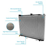 Mitsubishi Pajero NM NP NS NT 3.0 3.5 3.8 Petrol 26MM Radiator (2000-)