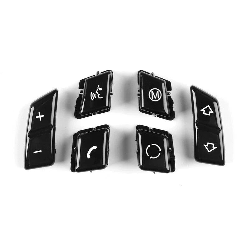 BMW 3 Series / 1 Series / E84 Steering Wheel Button Cover Trim Set