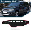 Suzuki Every DA17W DA17V (2015-2023) - Black Red Dash Cover Mat