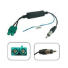 Diversity Antenna Radio Antenna Male Dual Fakra Amplifier Adapter (N/A)
