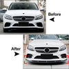 Mercedes Benz C Class Front Bumper Splitter Lip (2019-2021)