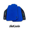Ferrari 458 Speciale (2013-2015) - AutoWin Brand Alcantara Blue Floor Mats