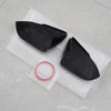 Ford Mustang (2015-2023) with LED Signal 2 x Real Carbon Fiber Mirror Cover Caps