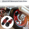 Motorcycle 2 x Aluminum Alloy Motorcycle Slider Frame Red