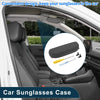 BMW X3 Eyeglasses Holder Storage Suede Black Case (2021 - 2023)