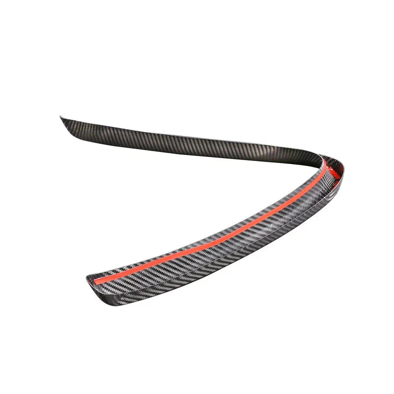17-18 Alfa Romeo Stelvio Carbon Fiber Front Air Vent Bumper Grille Cover Fit