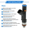 Ford S-Max 2.0 06-14, 2.3 07-14 Fuel Injector (1 Pc)