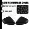 Ford Fiesta Driver & Passenger Side Mirror Cover Caps Gloss Black (2018-2024)